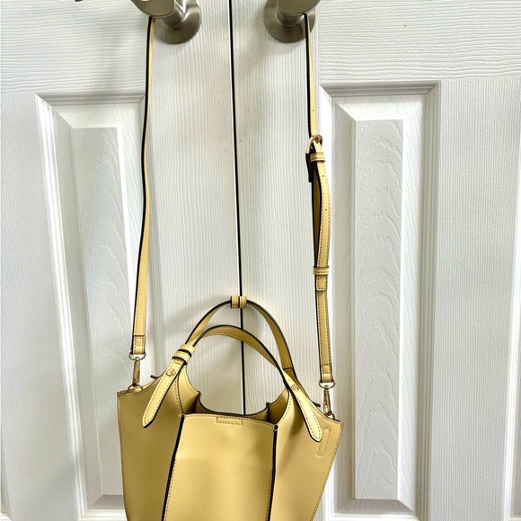 Yellow leather bucket bag - from Japan - Picture 11 of 11